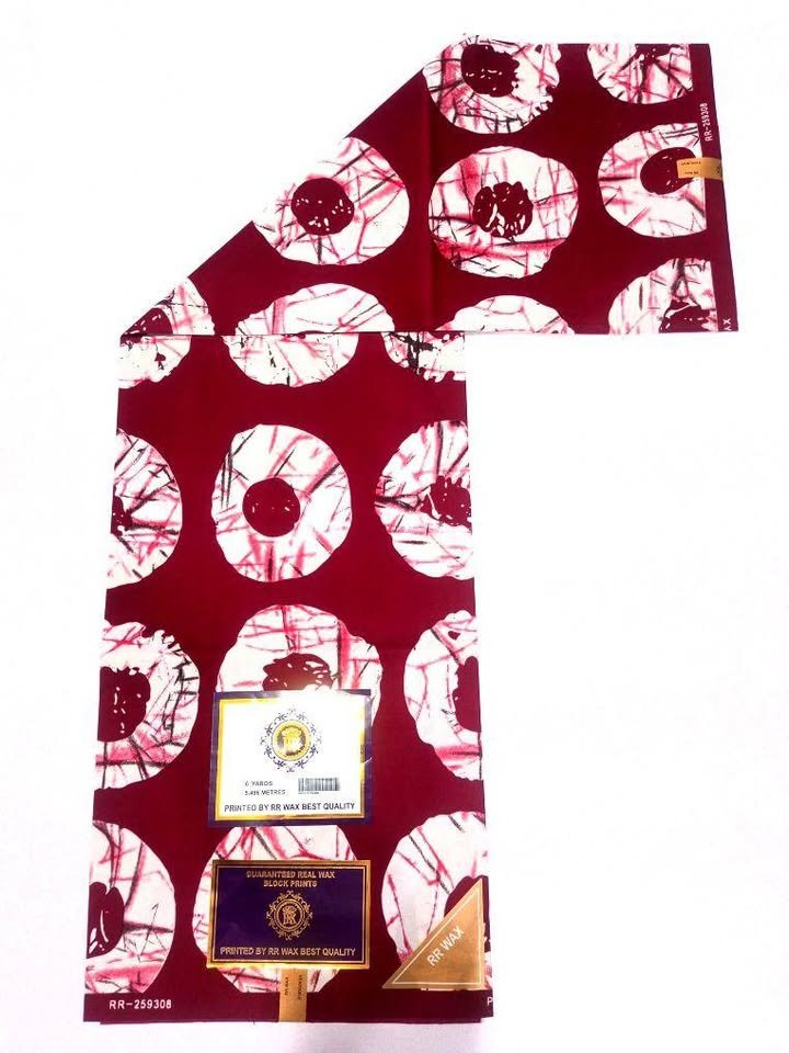 Printed RR Wax – More designs- New Benin market